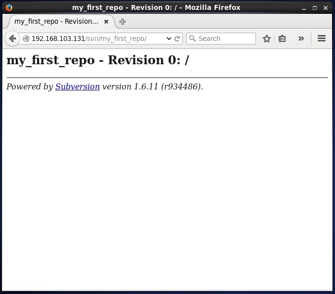 my_first_repo - Revision 0: /