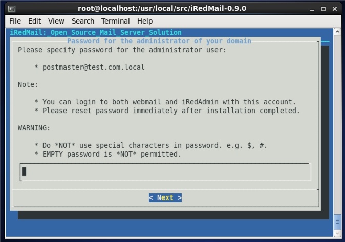 Password specified. IREDMAIL web Интерфейс. IREDMAIL схема. IREDMAIL 1.7. TTL где прописать.