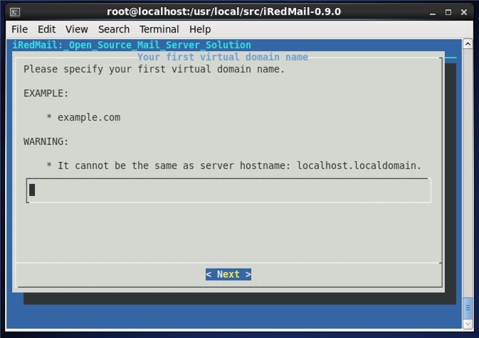 Ввод домен linux. IREDMAIL 2020. X сервер Linux послания. IREDMAIL 1.7. Где прописан root к серверу.