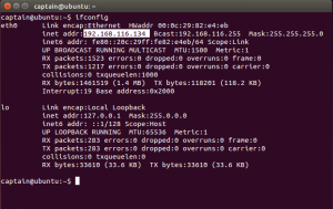 ifconfig для samba