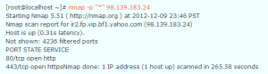 nmap -p “*”