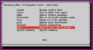 root Drop to root shell promt