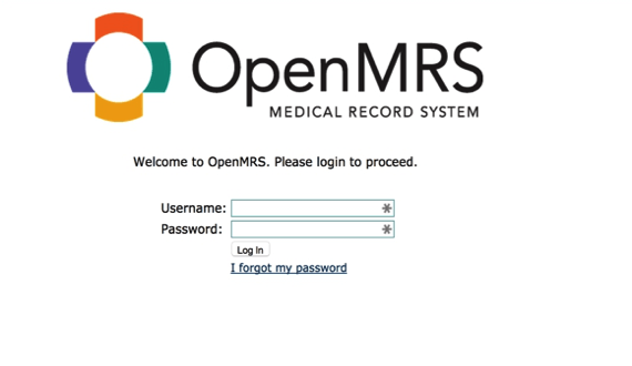 Welcome system. OPENMRS. Open Medical.