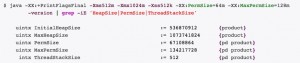оптимаьные значения для Java Heap Memory Size
