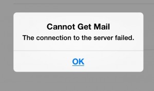 SMTP Error (-1)- Connection to server failed