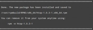 CheckInstall CentOS/RedHat/Fedora