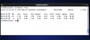 Утилита mpstat для мониторинга производительности Unix/Linux