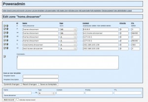 Добавление записей в DNS зону в PowerDNS