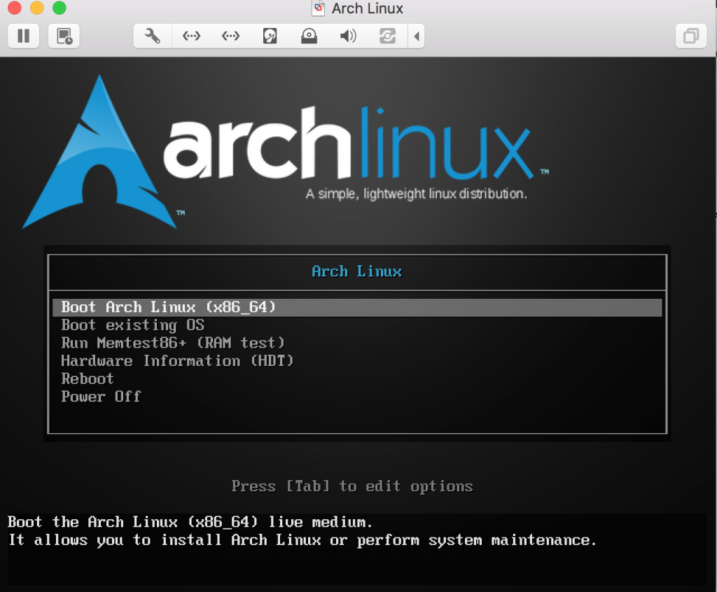 Установка archlinux на ssd